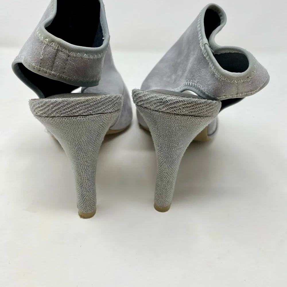 Elegant Gray Women's Heels Size 9.5